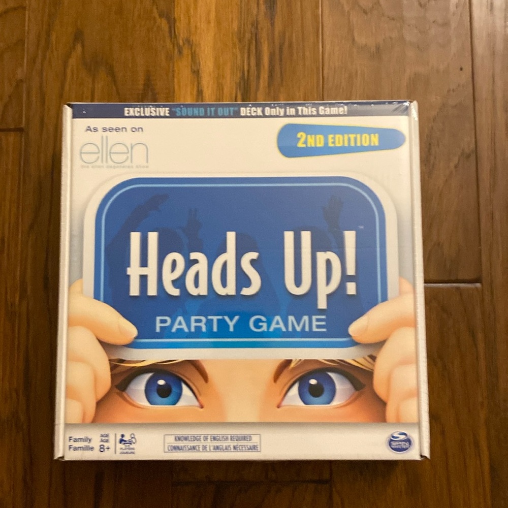 The Ellen degeneres show heads up party game